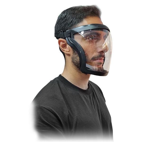 شیلد محافظ صورت تلق تمام نشکن ضد بخار و ضد خش تایوانی شیلد علف زن محافظ صورت کشاورزی