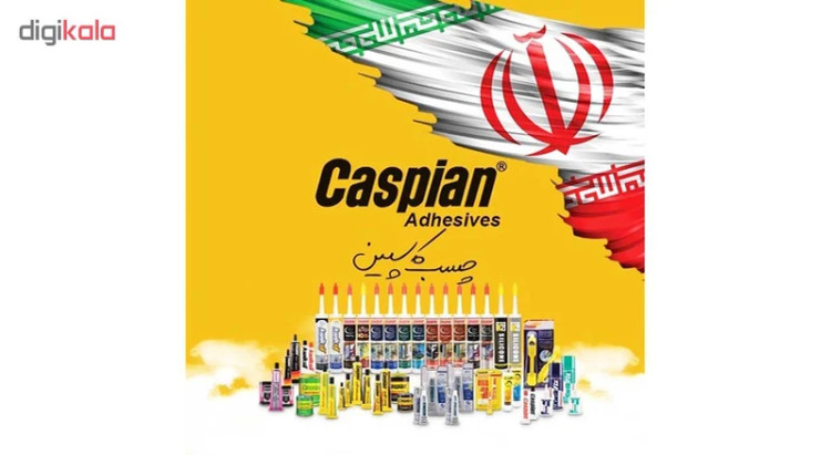 چسب آهن کاسپین مدل Metal plast New حجم 100 میلی لیتر مواد اولیه ساخت آلمان