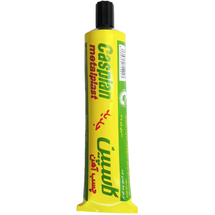 چسب آهن کاسپین مدل Metal plast New حجم 100 میلی لیتر مواد اولیه ساخت آلمان
