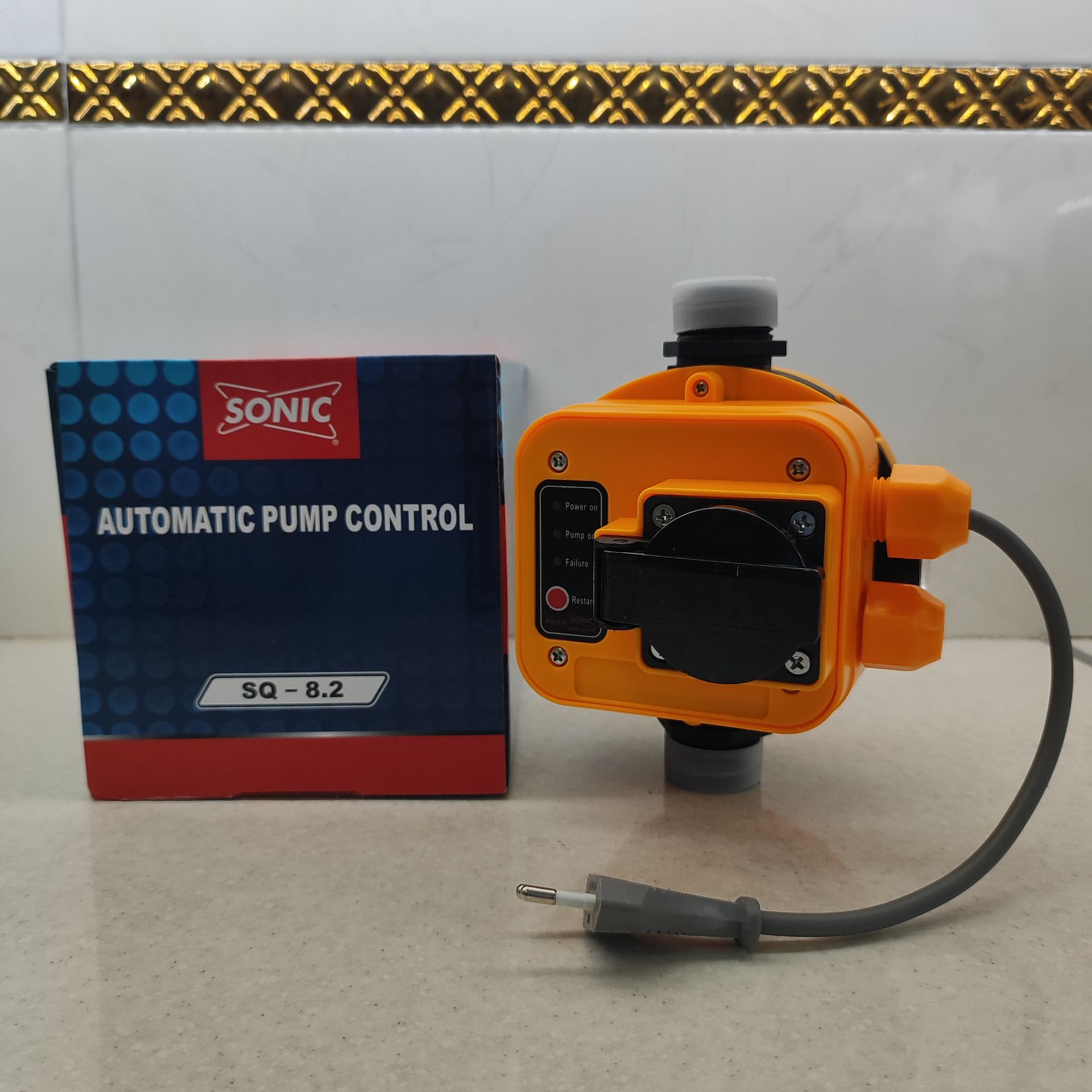 کلید کنترل اتوماتیک پمپ (ست کنترل) سونیک (sonic) مدل SQ-8.2 با پیچ تنظیم