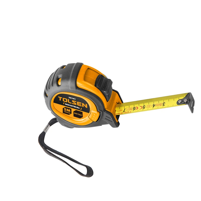 متر 3 متری روکش‌دار صنعتی تولسن 3 دکمه مدل 36140 بدنه ABS ضد ضربه