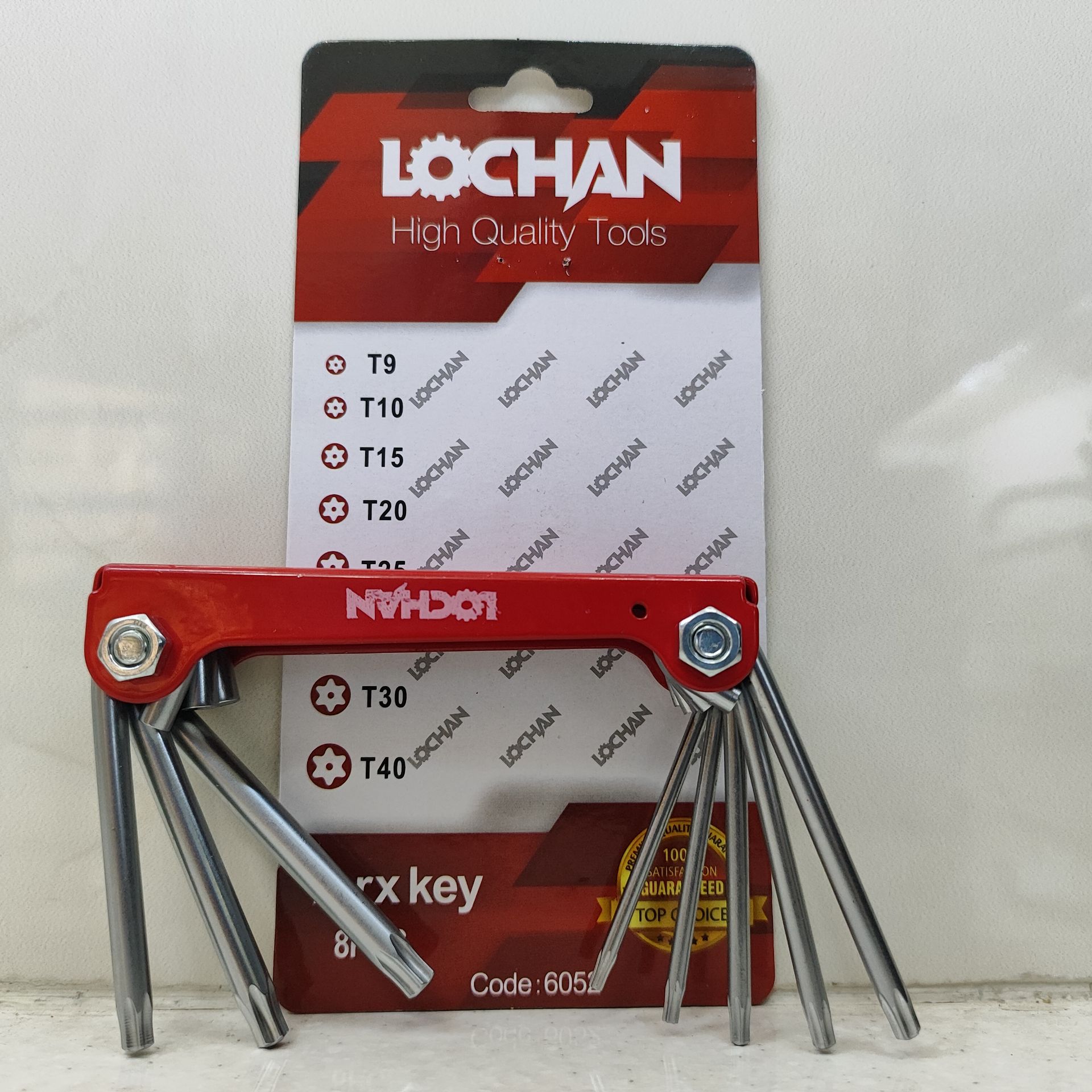 آچر آلن ستاره ای (8 عددی) 6 گوش برند لوچان LOCHAN مدل 6052 SD کیفیت بسیار عالی