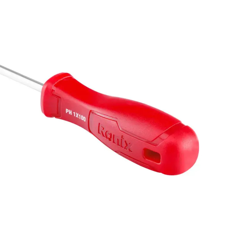 پیچ گوشتی چهارسو 100x5 رونیکس مدل RH-2870