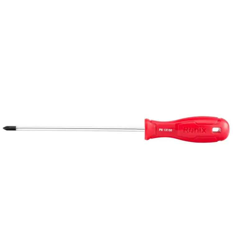 پیچ گوشتی چهارسو 150x5 رونیکس مدل RH-2872