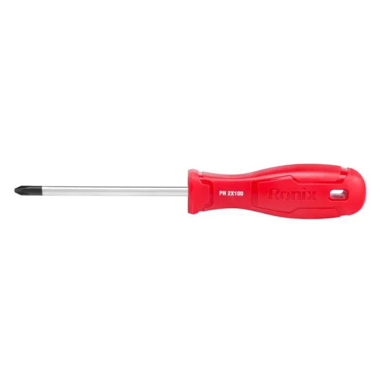 پیچ گوشتی چهارسو 100x6 رونیکس مدل RH-2873