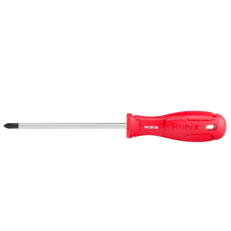 پیچ گوشتی چهارسو 125x6 رونیکس مدل RH-2874