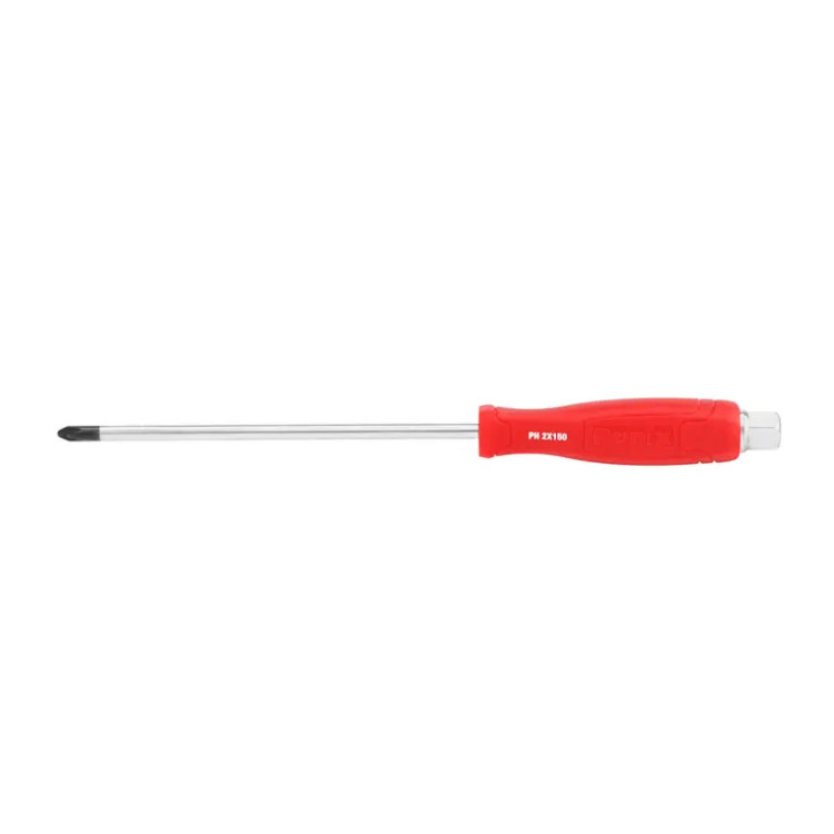 پیچ گوشتی تکی ضربه خوردسته پلاستیکی 150*6 چهارسو رونیکس مدل RH-2932