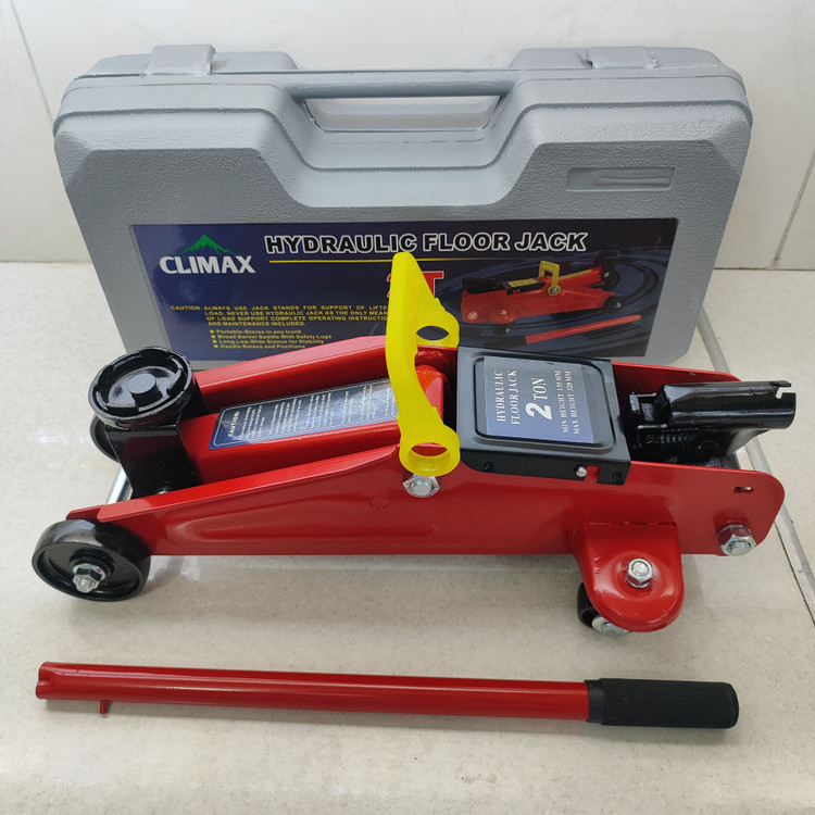 جک سوسماری کیفی ۲تن10 کیلویی ورق 2میل هیدرولیکی فلور جک AJ-RAD-2TON مدلPE-HD ا FLOOR JACK