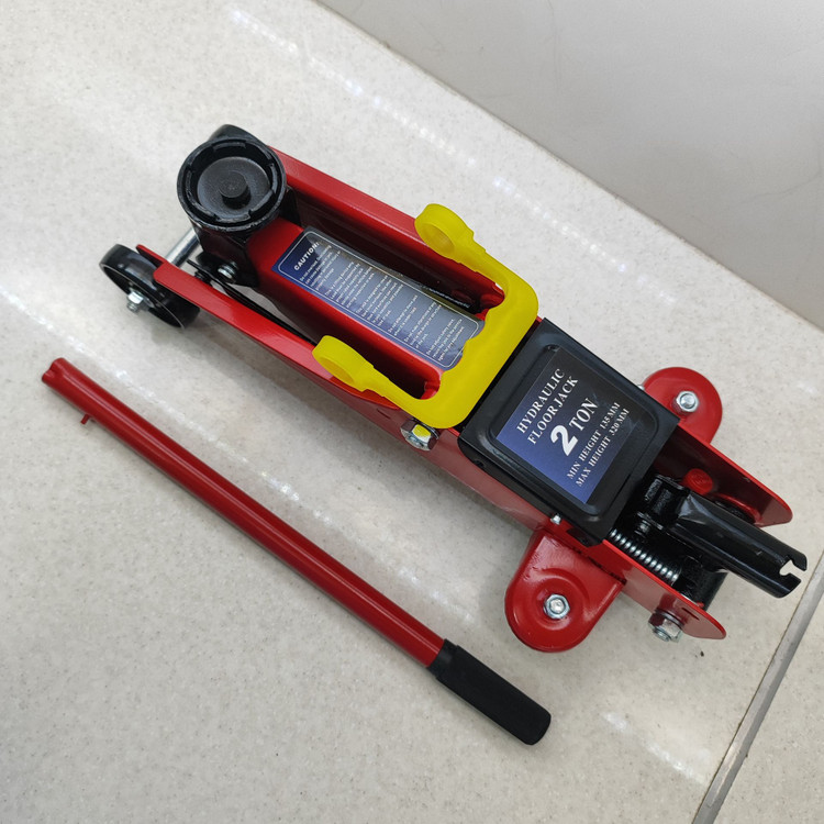 جک سوسماری کیفی ۲تن10 کیلویی ورق 2میل هیدرولیکی فلور جک AJ-RAD-2TON مدلPE-HD ا FLOOR JACK