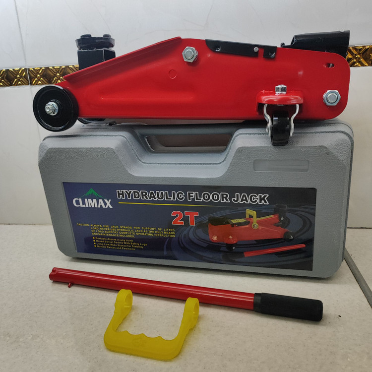 جک سوسماری کیفی ۲تن10 کیلویی ورق 2میل هیدرولیکی فلور جک AJ-RAD-2TON مدلPE-HD ا FLOOR JACK