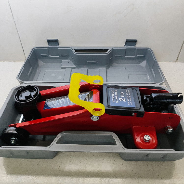 جک سوسماری کیفی ۲تن10 کیلویی ورق 2میل هیدرولیکی فلور جک AJ-RAD-2TON مدلPE-HD ا FLOOR JACK