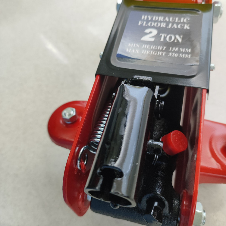 جک سوسماری کیفی ۲تن10 کیلویی ورق 2میل هیدرولیکی فلور جک AJ-RAD-2TON مدلPE-HD ا FLOOR JACK