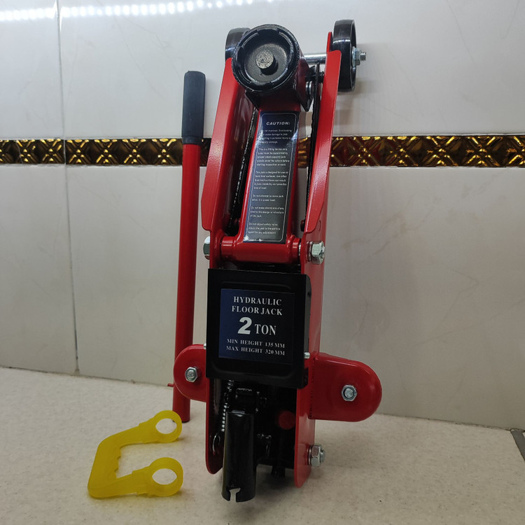 جک سوسماری کیفی ۲تن10 کیلویی ورق 2میل هیدرولیکی فلور جک AJ-RAD-2TON مدلPE-HD ا FLOOR JACK