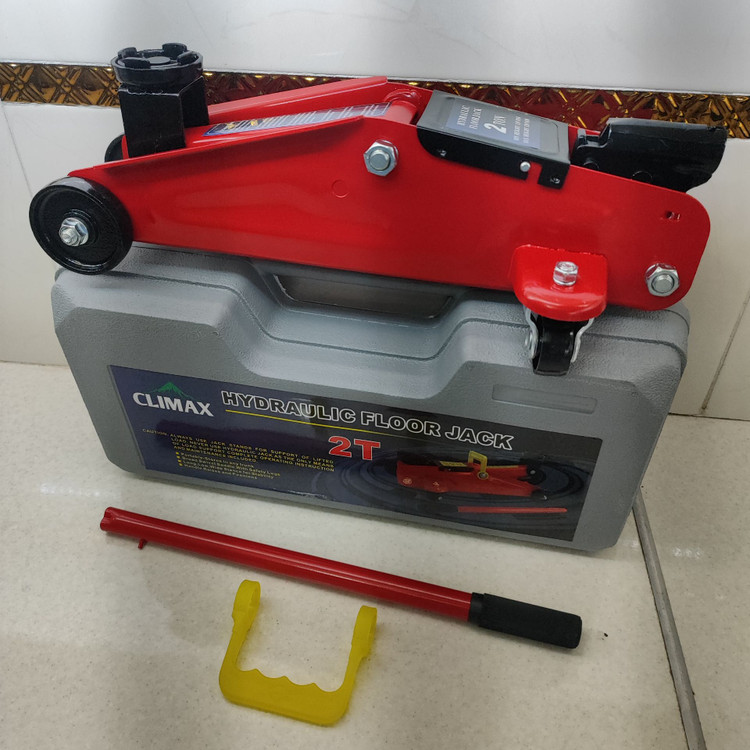 جک سوسماری کیفی ۲تن10 کیلویی ورق 2میل هیدرولیکی فلور جک AJ-RAD-2TON مدلPE-HD ا FLOOR JACK