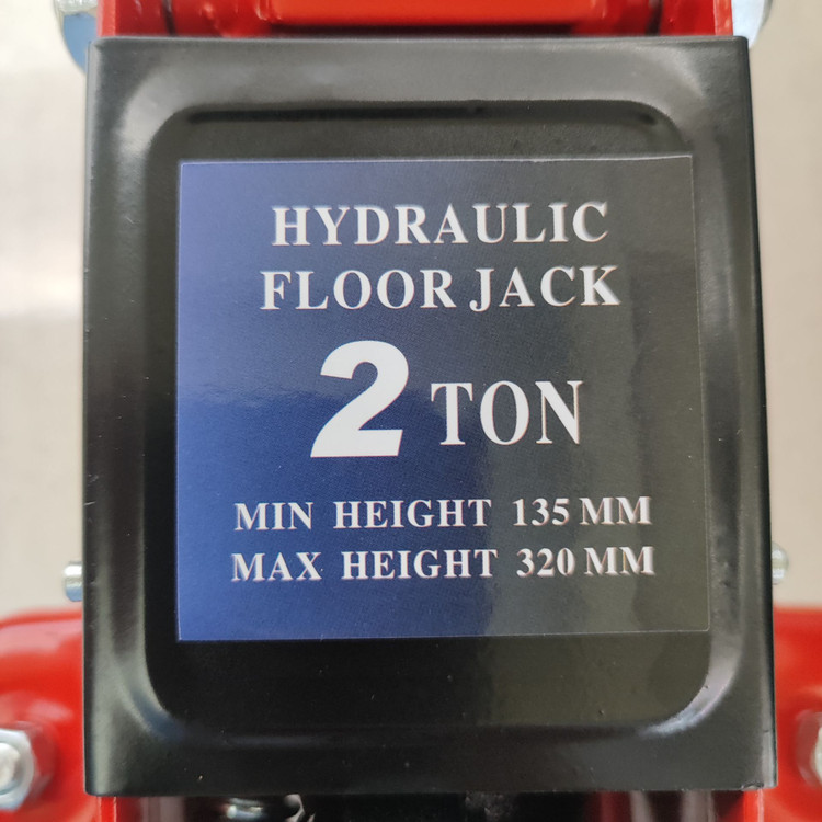 جک سوسماری کیفی ۲تن10 کیلویی ورق 2میل هیدرولیکی فلور جک AJ-RAD-2TON مدلPE-HD ا FLOOR JACK