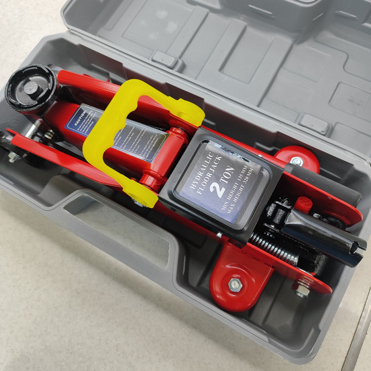 جک سوسماری کیفی ۲تن10 کیلویی ورق 2میل هیدرولیکی فلور جک AJ-RAD-2TON مدلPE-HD ا FLOOR JACK