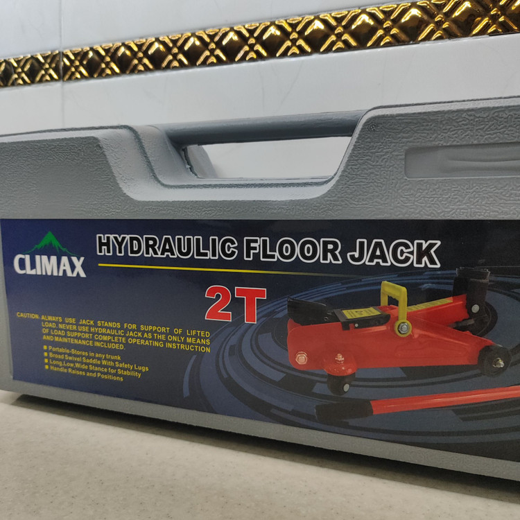 جک سوسماری کیفی ۲تن10 کیلویی ورق 2میل هیدرولیکی فلور جک AJ-RAD-2TON مدلPE-HD ا FLOOR JACK