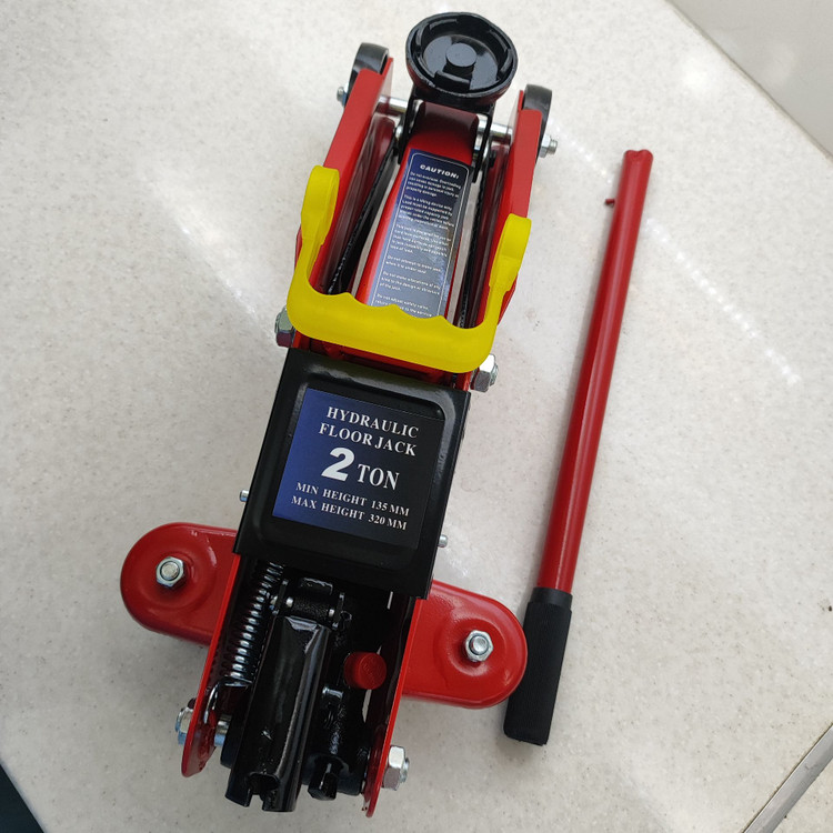 جک سوسماری کیفی ۲تن10 کیلویی ورق 2میل هیدرولیکی فلور جک AJ-RAD-2TON مدلPE-HD ا FLOOR JACK