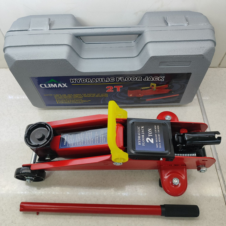 جک سوسماری کیفی ۲تن10 کیلویی ورق 2میل هیدرولیکی فلور جک AJ-RAD-2TON مدلPE-HD ا FLOOR JACK