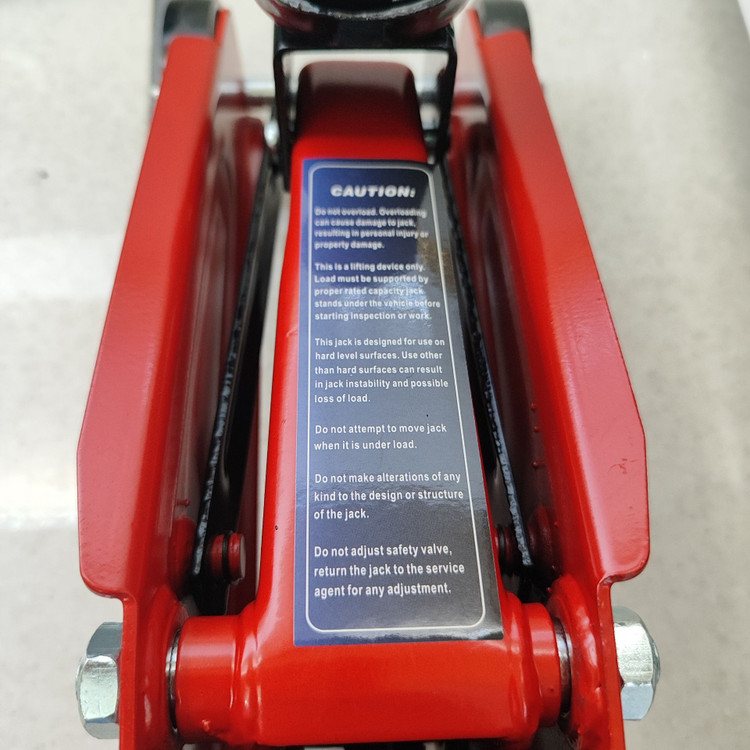 جک سوسماری کیفی ۲تن10 کیلویی ورق 2میل هیدرولیکی فلور جک AJ-RAD-2TON مدلPE-HD ا FLOOR JACK