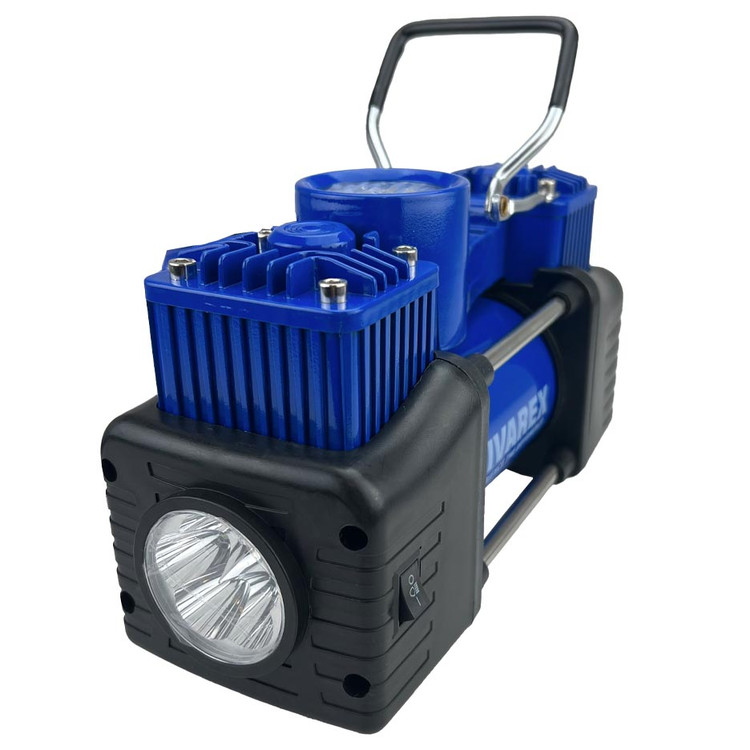 کمپرسور فندکی دو سیلندر ویوارکس مدل VR1206-ACT همراه لوازم کامل
