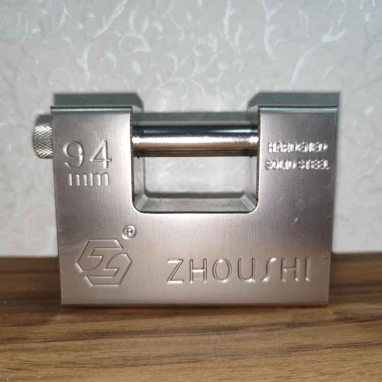 قفل کتابی فولادی زوشی zhoushi اصلی سایز 94 ضد اسید ضد برش کلید 5 عدد کامپیوتری همراه 5 سال گارانتی