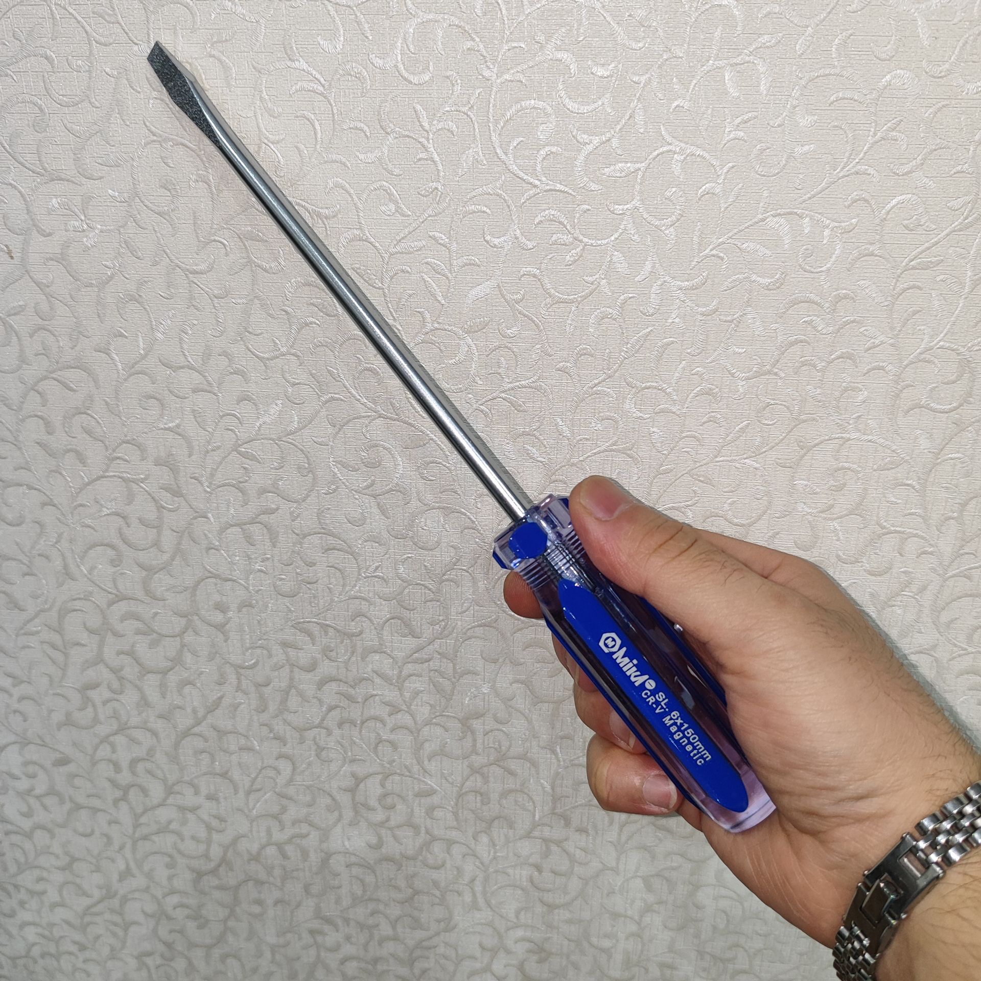 پیچگوشتی 6*150 میکا مغناطیسی (آهن ربایی) دوسو کیفیت بسیار عالی