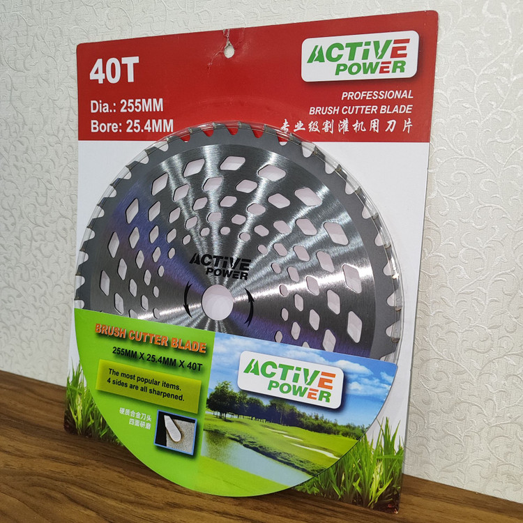 تیغه علف زن اکتیو مدل مدل AC-9940T چهل پر تیغه علف زن 40 پر ACTIVE (اصل) کیفیت بسیار عالی تیغه علف زن 40 پر