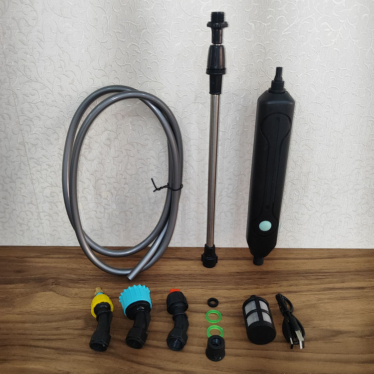 موتور سمپاش شارژی Electric Spray Gun با باتری قابل شارژ تایپ سی | مناسب برای باغ، مزرعه، ضدعفونی