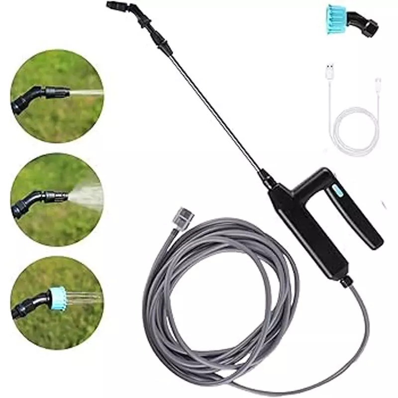 موتور سمپاش شارژی Electric Spray Gun با باتری قابل شارژ تایپ سی | مناسب برای باغ، مزرعه، ضدعفونی