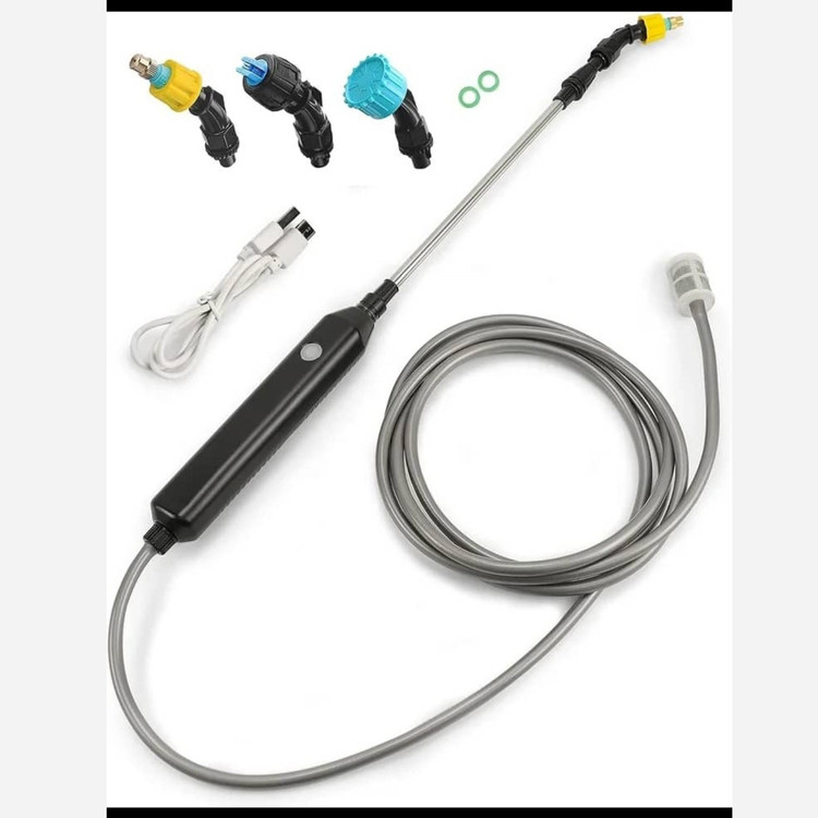 موتور سمپاش شارژی Electric Spray Gun با باتری قابل شارژ تایپ سی | مناسب برای باغ، مزرعه، ضدعفونی
