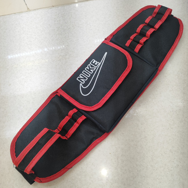 کیف کمری برزنتی (۹ تکه) (یک جیب) قفل دار جنس بسیار مقاوم با قابلیت تحمل وزن بالا مناسب ابزار کوه نوردی پیاده روی