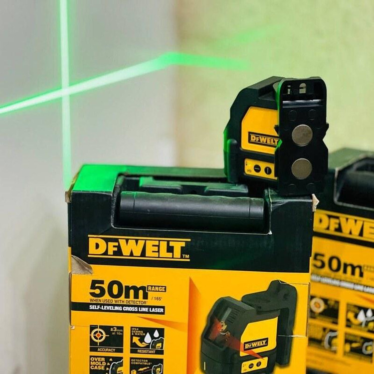 تراز طرح دیوالت نور سبز مدل DW088CG