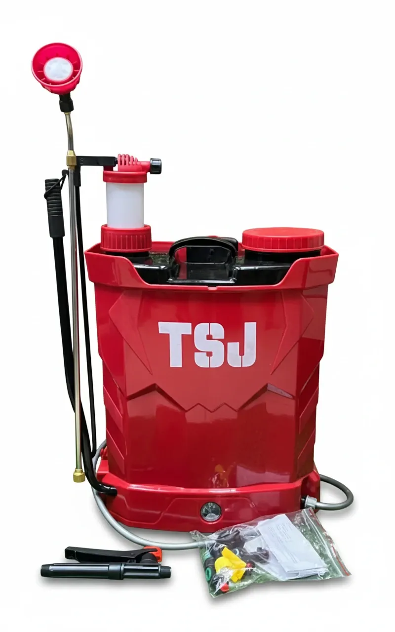 سمپاش شارژی 20 لیتری دوکاره شارژی و دستی TSJ