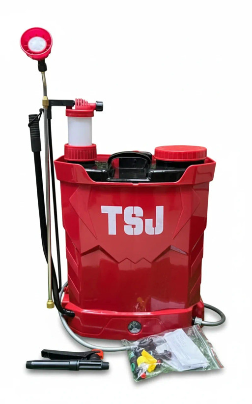 سمپاش شارژی 20 لیتری دوکاره شارژی و دستی TSJ