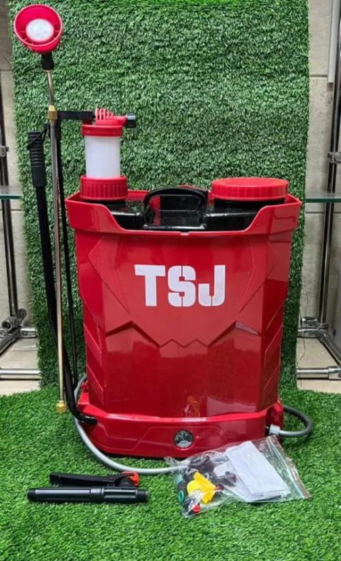 سمپاش شارژی 20 لیتری دوکاره شارژی و دستی TSJ