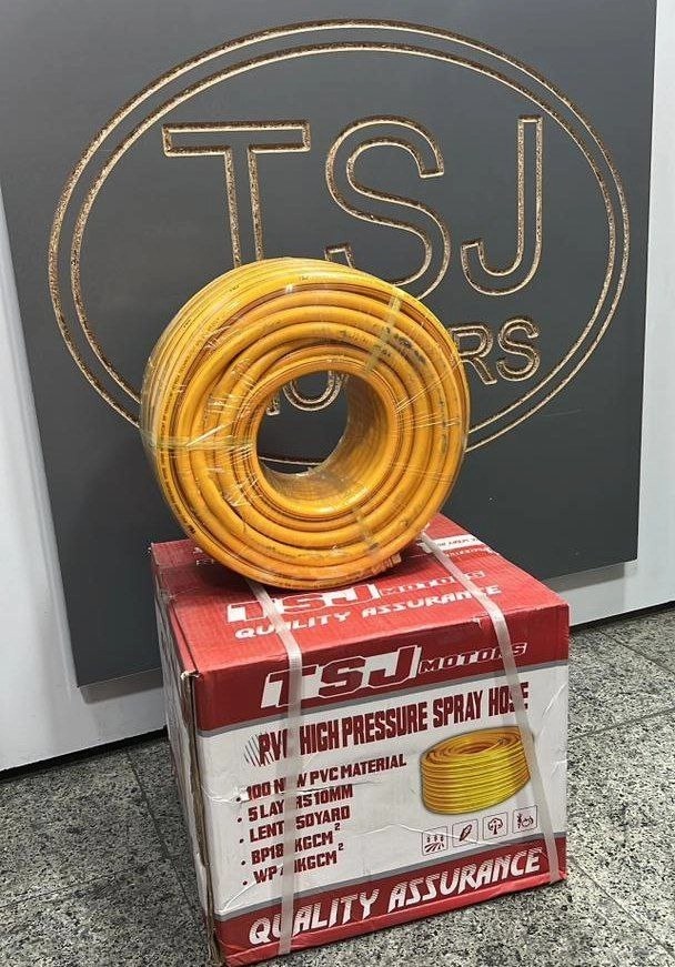 شلنگ سمپاش 3 لایه برند تی اس جی TSJ سایز8/5