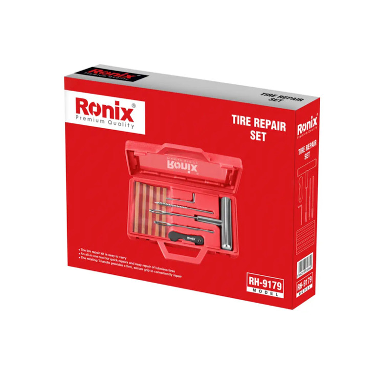 کیت پنچر گیری انواع تایر خودرو و موتور رونیکس مدل RH-9179