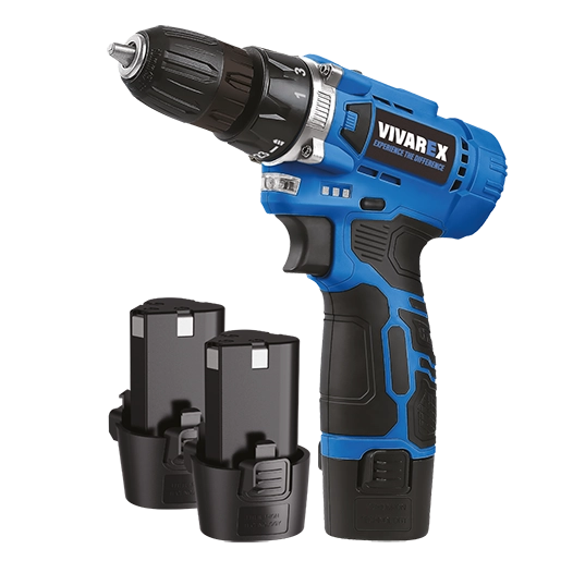 دریل شارژی ٢ باطری ویوارکس مدل VR1215V-2B با گارانتی ویوارکس