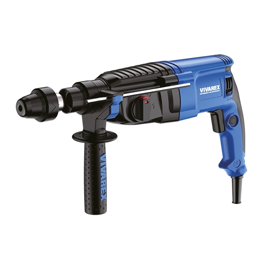 دریل بتن کن سه کاره VR8026PLUS-RH با سه نظام و لوازم کامل همراه گارانتی رسمی ویوارکس