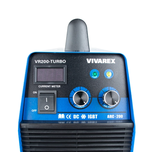 اینورتر جوشکاری 200 آمپر دو ولوم ویوارکس مدل VR200-TURBO با گارانتی رسمی ویوارکس