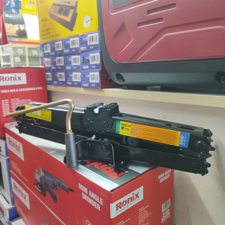 جک بالابر خودرو پژو 206 - 207 - 405 - پارس - سمند دنا تارا با دسته شرکتی کامل شرکتی کیفیت عالی مددرویان ایران خودرو