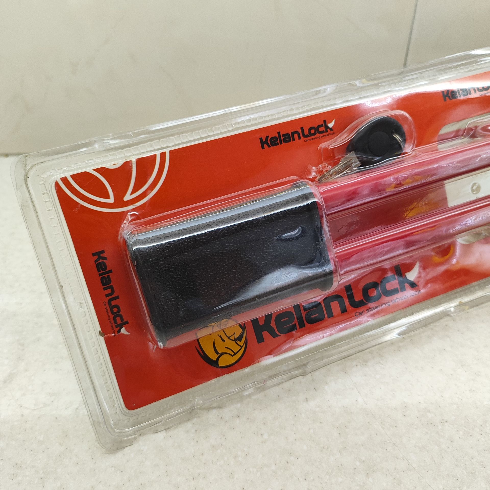 قفل فرمان دوبل دسته دار وارداتی کلان لوک kelan lock ( اصل ) کلید کامپیوتری 2 عدد ضد سرقت