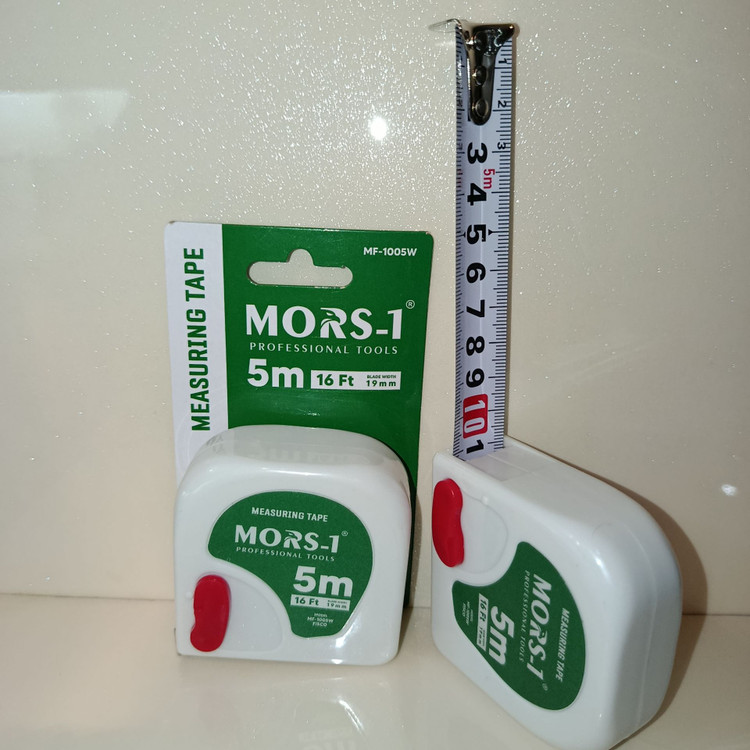متر 5 متری نشکن مورس mors-1 مدل 1005 دارای قفل کیفیت عالی