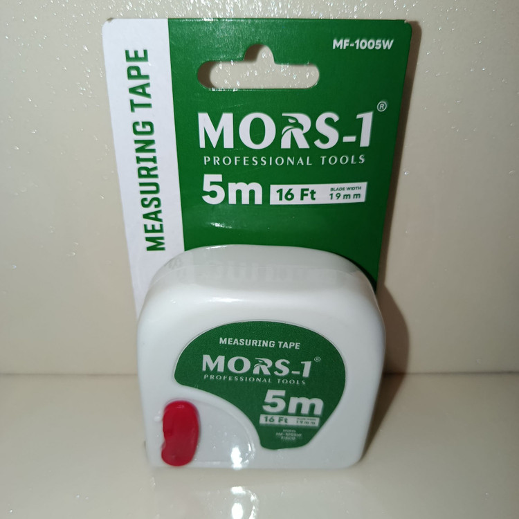 متر 5 متری نشکن مورس mors-1 مدل 1005 دارای قفل کیفیت عالی